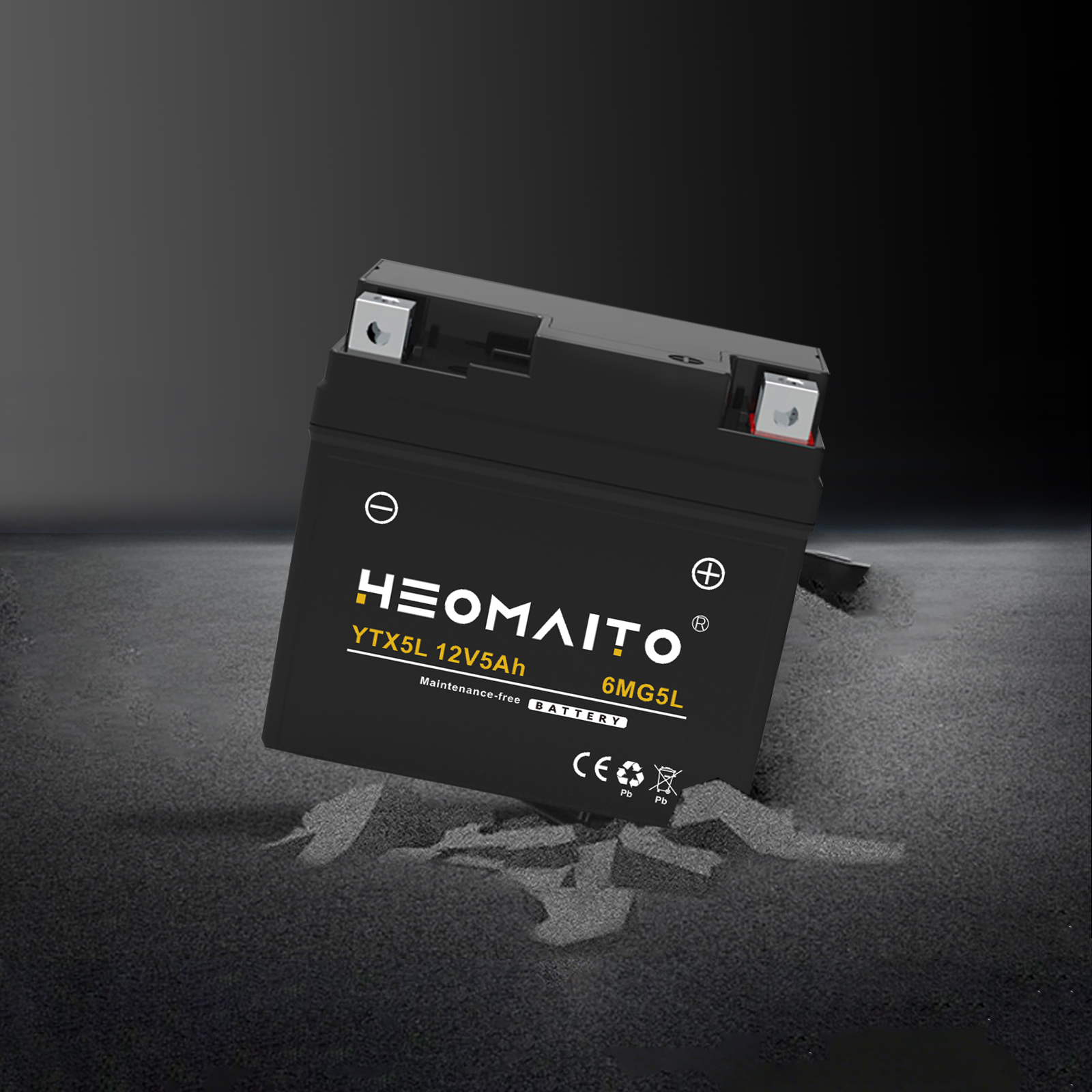 YTX5L 5AH Motorcycle Battery