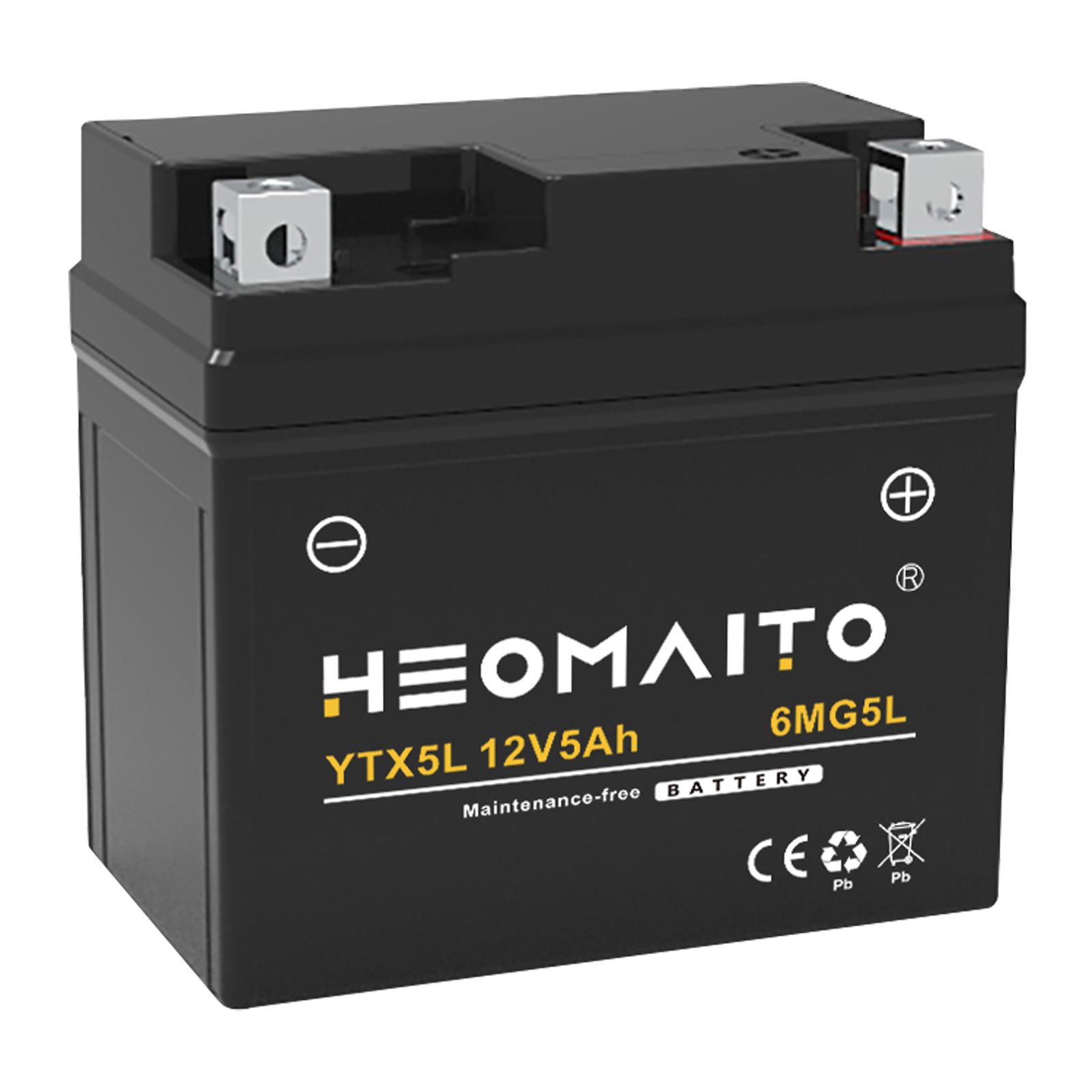 YTX5L 5AH Motorcycle Battery
